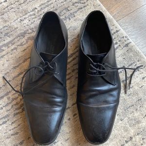 Men’s To Boot Black Lace Shoes
